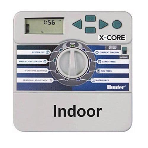 Hunter Irrigation Control Unit, X-Core 801i 8 stationer, grå, 25 x 17 x 7 cm, - NA373