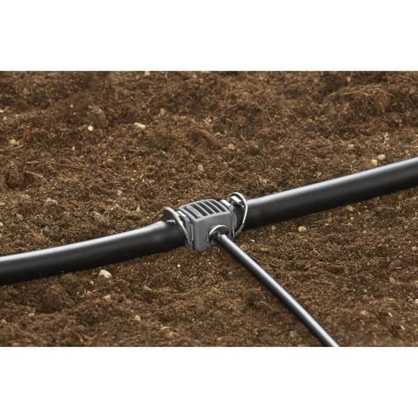 GARDENA T-reducerare 13 mm – 4,6 mm – Kit 5 enheter – Anslutning och matningsövergång – Enkel installation – (8333-20)