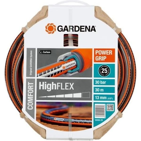 Trädgårdsslang - GARDENA - HighFLEX - 30 m - 13 mm - Flexibel och motståndskraftig