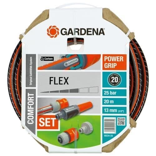 GARDENA Comfort FLEX trädgårdsslangset 13 mm 20 m 18034-20