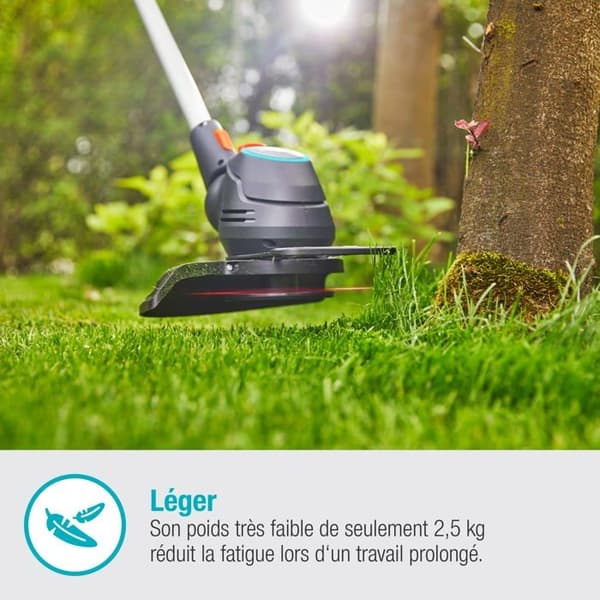Gräsklippare - Gardena - ComfortCut 23-18V P4A solo - Utan batteri - Lätt - Handy
