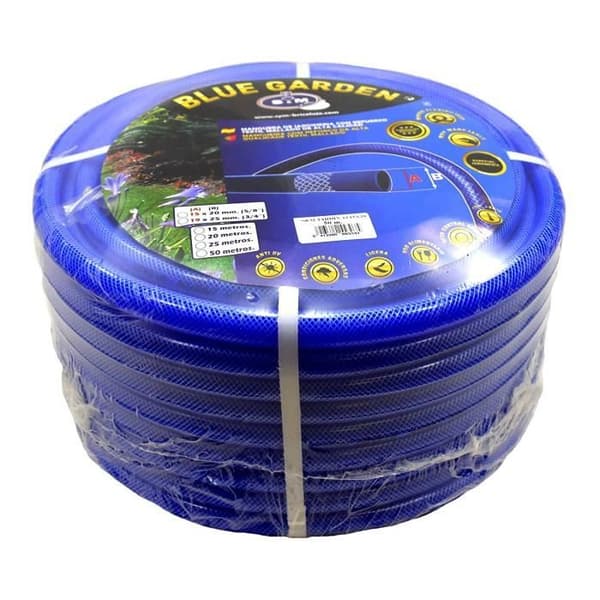 Slang - S&M - 25 m - PVC plastifierat - Motstånd 8 bar - UV-skyddad