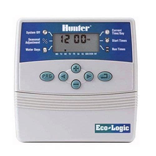 Hunter Irrigationsdator, Eco Logic 601i, grå, 28 x 18 x 8 cm, - NA336