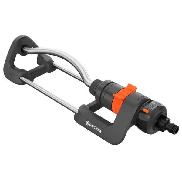 GARDENA Aquacount oscillerande vattenmätare sprinkler - Yta 220 m² - Räckvidd 17 m max - UV- och frostbeständig (18354-20)