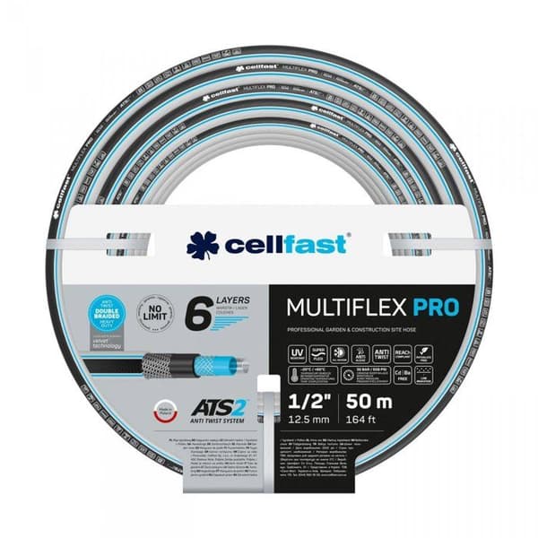 Cellfast 13-802 MULTIFLEX PRO ATS2 1/2"" 50 m vattenslang