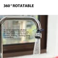 Miniatyrbillede 4 af 11: 360 graders drejelig vandhane 2 positioner Køkkenblander Beluftervask