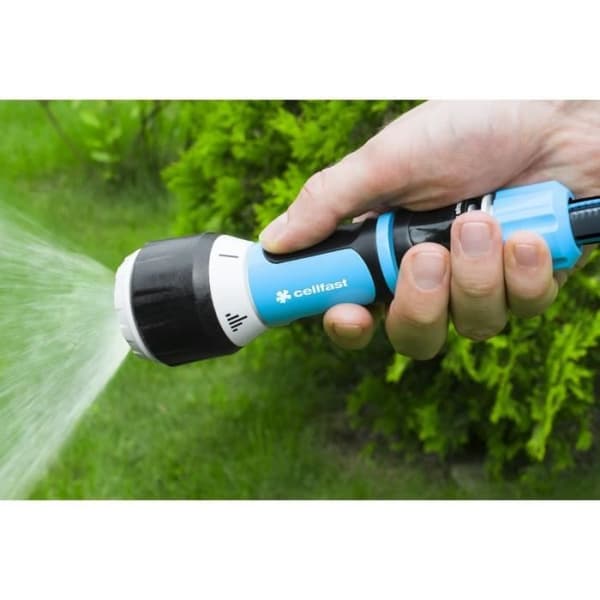 Vattning - Cellfast - Ergonomisk - Justerbart vattenflöde - Vattensprutor - SafeTouch