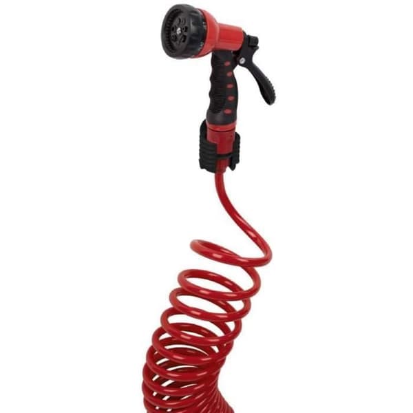 Vattenslang - PROVENCE OUTILLAGE - Kreator - 15m - Pistolen 7 lägen - Snabbstickkopplingar