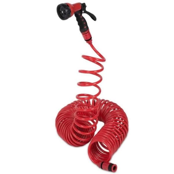 Vattenslang - PROVENCE OUTILLAGE - Kreator - 15m - Pistolen 7 lägen - Snabbstickkopplingar