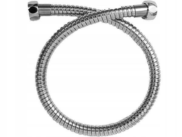 Rosso bruserslangetilslutning 50 cm forkromet