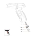 Miniatyrbild 4 av 5: Vattenspruta - CLABER - Pro Precision - Svart - Plastik - Vattensprutprecision