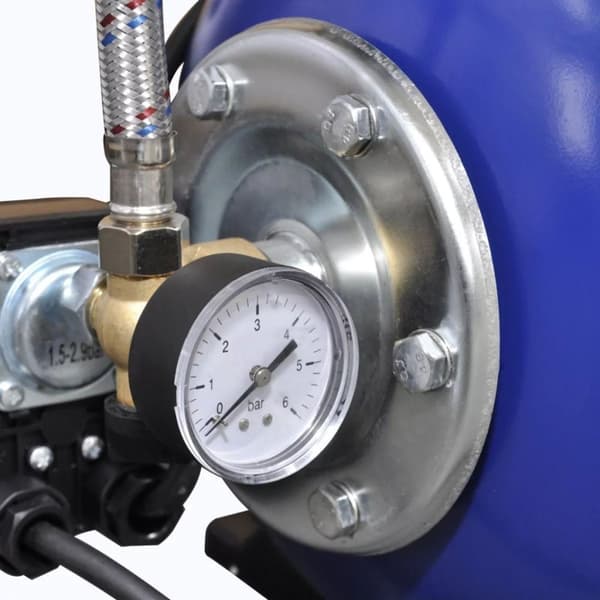vidaXL elektrisk havepumpe 1200 W blå