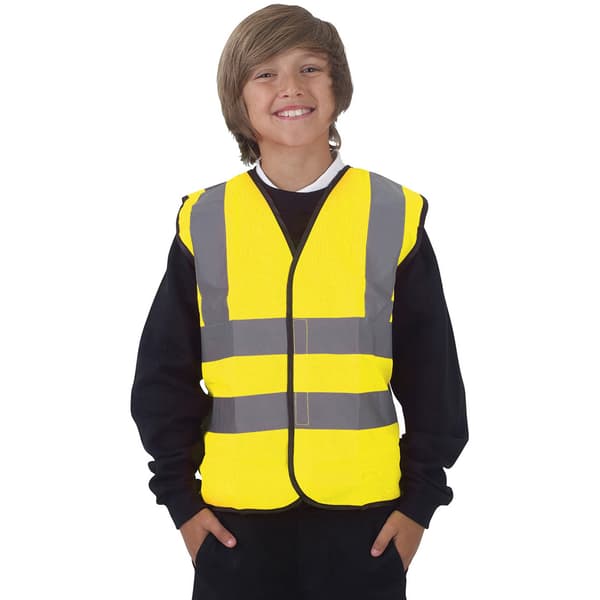 Yoko Hi-Vis Childrens Unisex Waistcoat / Jacket