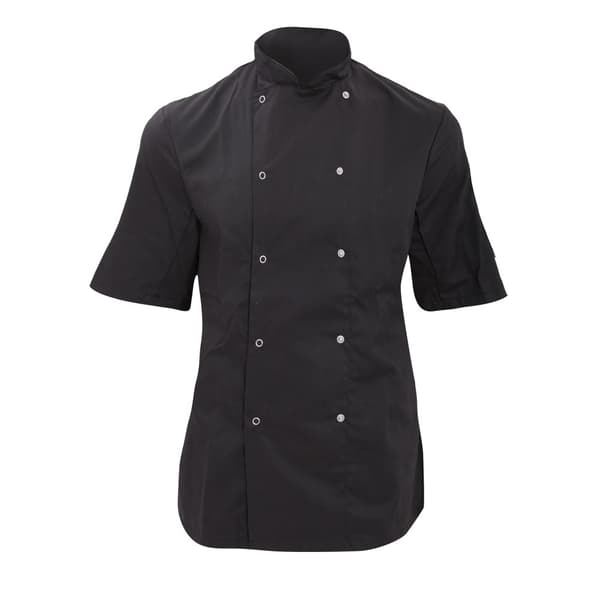 Dennys Womens/Ladies Economy Short Sleeve Chefs Jacket / Chefswear