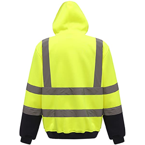 Yoko Mens Hi Vis Reflective Hoodie