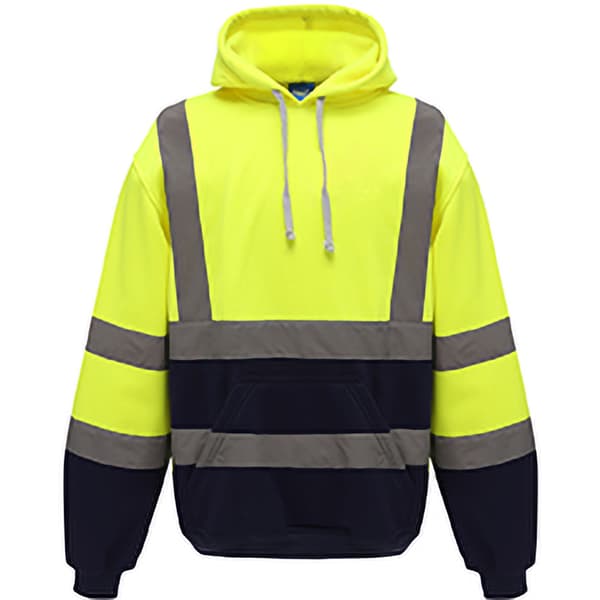 Yoko Mens Hi Vis Reflective Hoodie