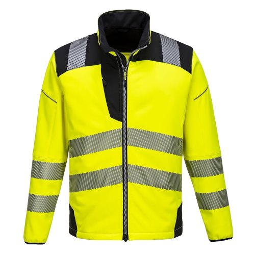 Bild av Portwest Mens PW3 Hi-Vis Soft Shell Jacka
