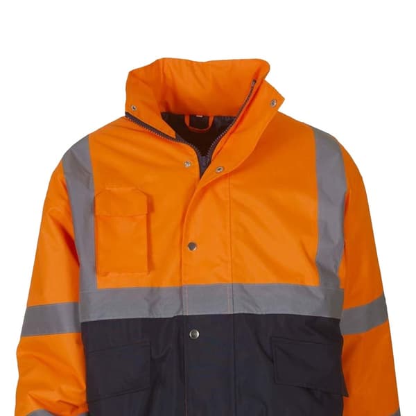Yoko Hi-Vis Two Tone Bomber Jacket