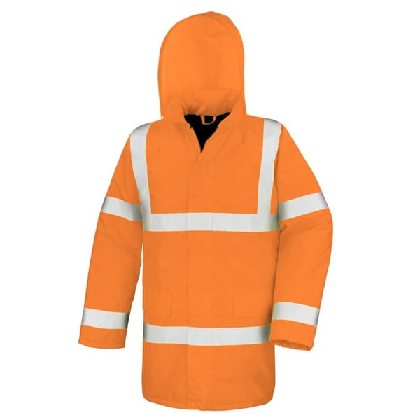 Result Core High-Viz Motorway Coat (vandtæt og vindtæt)