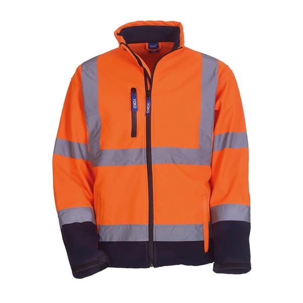 Yoko Hi-Vis Sofshell jakke til mænd