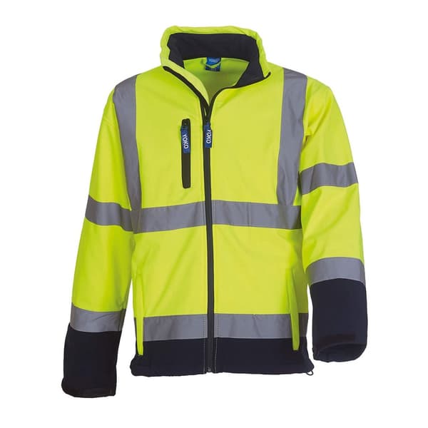 Yoko Hi-Vis Sofshell jakke til mænd
