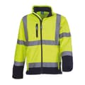 Miniatyrbillede 1 af 2: Yoko Hi-Vis Sofshell jakke til mænd