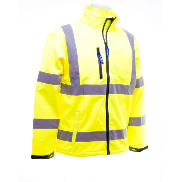 Yoko Hi-Vis Sofshell jakke til mænd