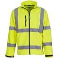 Miniatyrbillede 5 af 5: Yoko Hi-Vis Sofshell jakke til mænd