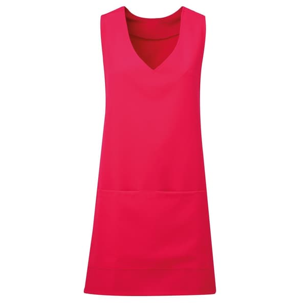 Premier Unisex Wrap-Around Tunic (Pack of 2) Hot Pink S/M