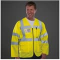 Miniatyrbillede 3 af 3: Yoko Herre Executive Hi-Vis sikkerhedsvest med lange ærmer til mænd