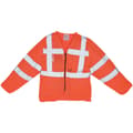 Miniatyrbild 3 av 4: Yoko Mens Executive Hi-Vis långärmad säkerhetsväst med lång ärm för män