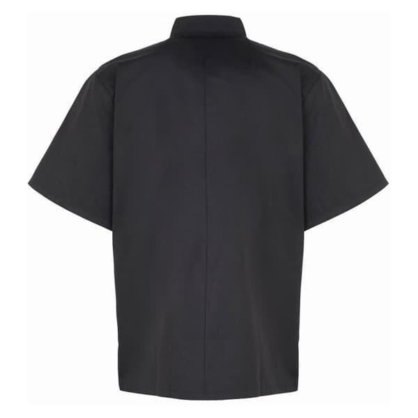 Premier Unisex Studded Front Short Sleeve Chefs Jacket (Pack of 2)