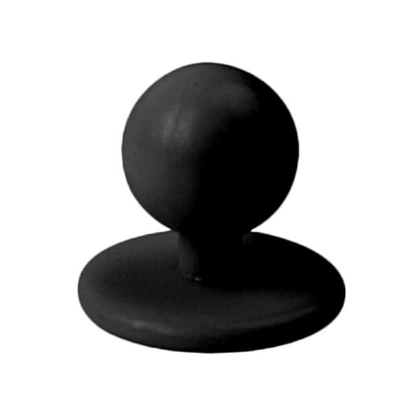 Premier Chefs Jacket Studs For PR651 & PR655 / Workwear (Pack Of 12) Black One Size