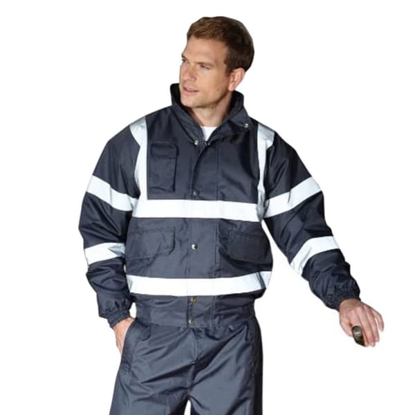Yoko Mens Hi-Vis Bomber Jacket (Pack of 2)