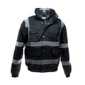 Pikkukuva 4 / 4: Yoko Mens Hi-Vis Bomber Jacket (Pack of 2)