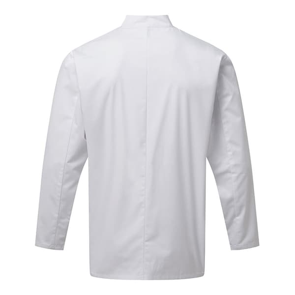 Premier Unisex Cuisine Long Sleeve Chefs Jacket (Pack of 2)