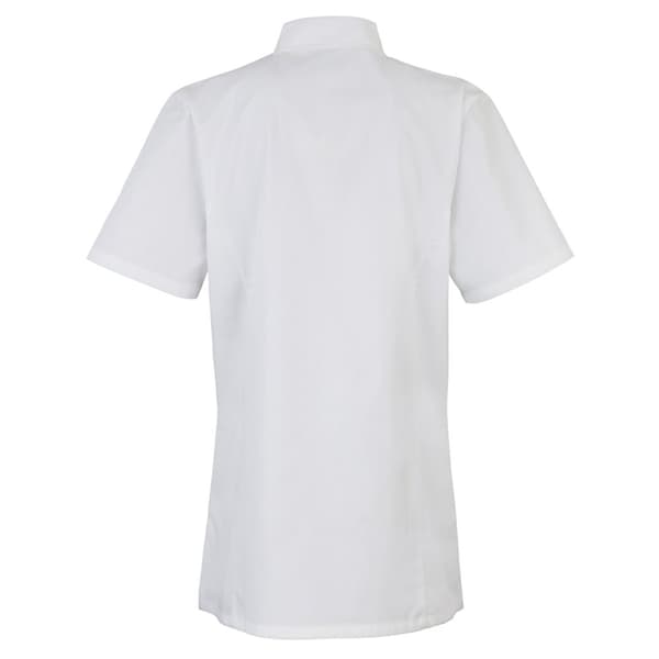 Premier Kvinder/damer kortærmet kokkejakke / Chefswear (pakke med 2)