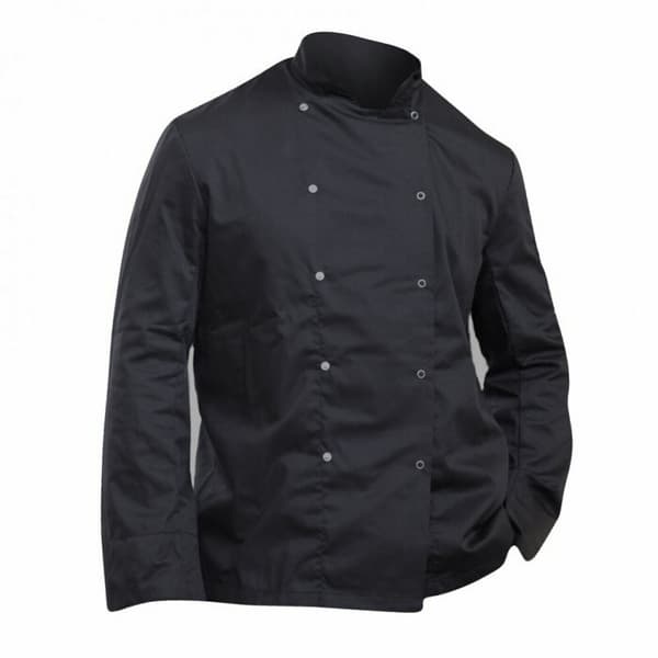 Dennys Mens Economy langærmet kokkejakke / Chefswear (pakke med 2)