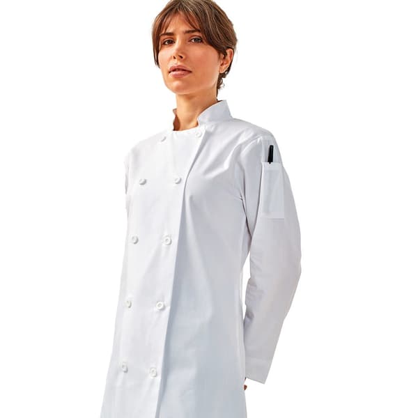 Premier Kvinnor/Damer långärmad kockjacka / Chefswear (2 st.)
