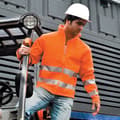 Pikkukuva 2 / 3: Result Core Mens High-Visibility Winter Blouson Softshell Jacket (Water Resistant & Windproof)
