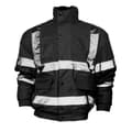 Miniatyrbillede 1 af 5: Yoko Bomberjakke til mænd med hi-vis-bomber