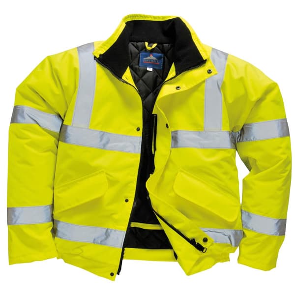 Portwest Unisex Hi-Vis bomberjakke (S463) / Arbejdstøj / Sikkerhedstøj