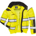 Miniatyrbilde 3 av 4: Portwest Mens High Visibility Classic All Weather Bomber Jacket