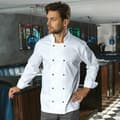 Miniatyrbilde 4 av 4: Premier Unisex Cuisine Long Sleeve Chefs Jacket