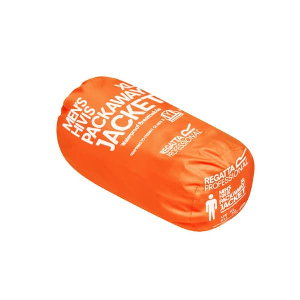 Regatta Unisex Hi Vis Pro Packaway reflekterande arbetsjacka
