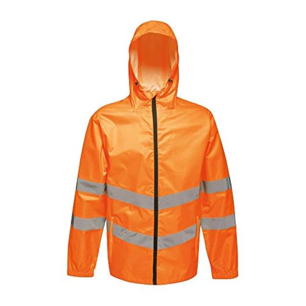 Regatta Unisex Hi Vis Pro Packaway reflekterande arbetsjacka