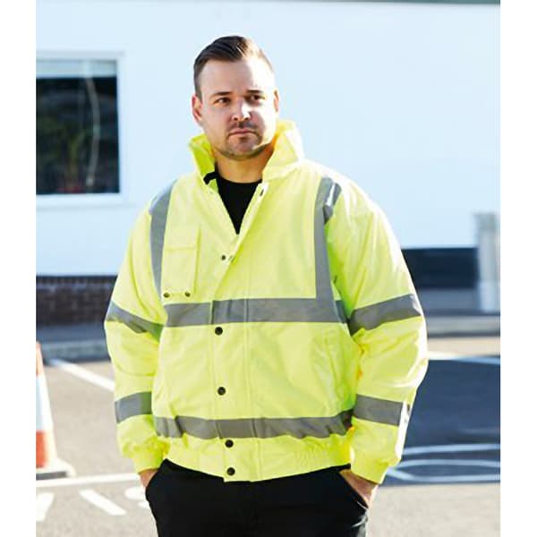 Warrior Tulsa Hi-Vis bomberjakke til mænd