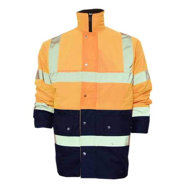 Yoko Unisex Hi-Vis 2-bands tofarvet jakke