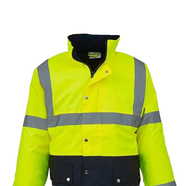 Yoko Unisex Hi-Vis 2-bands tofarvet jakke