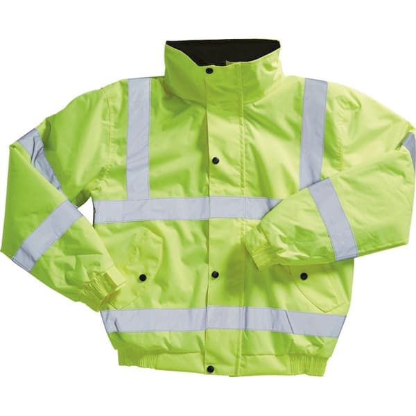 Blackrock Vuxna Hi-Viz Bomber Jacket Yellow 3XL
